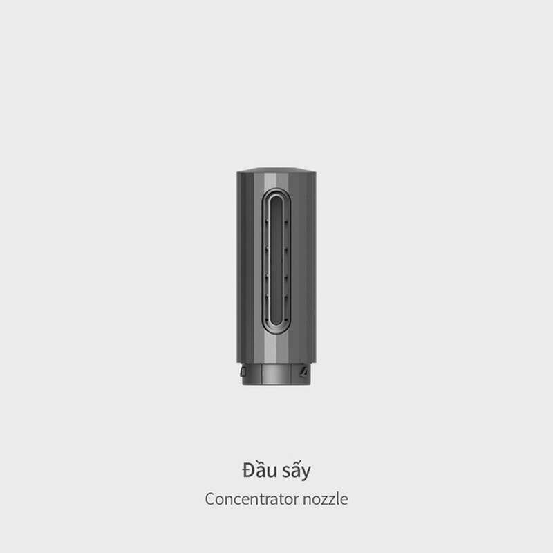 Máy sấy tạo kiểu tóc LocknLock 220-240V - Màu tím xám - ENA526GRY, , large image number null